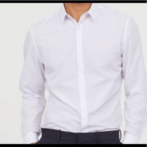 h and m easy iron shirt
